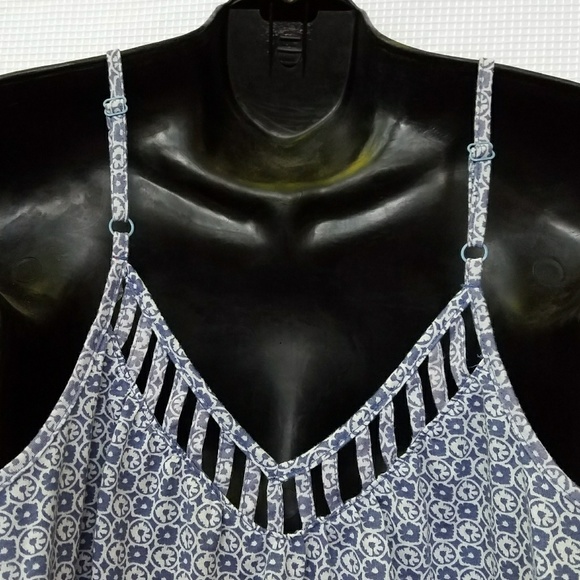 Love Fire Boho Festival Crop Tank Blouse Size S - Picture 3 of 8